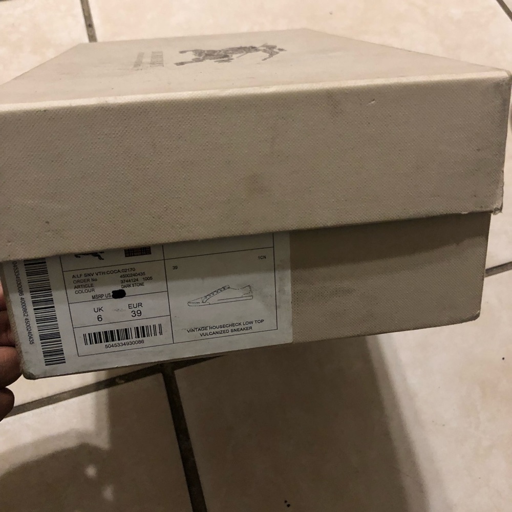 Burberry sneakers - Picture 2 of 7